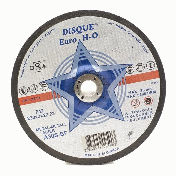 DISQUE METAL 230 EUROSTAR