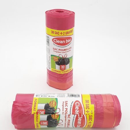SACHETS POUBELE  FIL 30L 32P