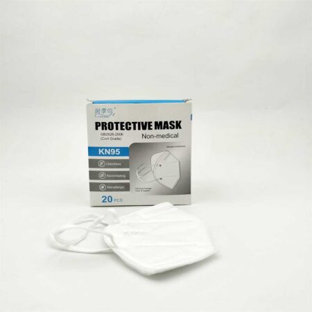MASK DE POUSSIERE BLANC SN/FILTR KN95