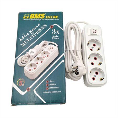 MULTIPRISES  3P 3M TERRE  BMS