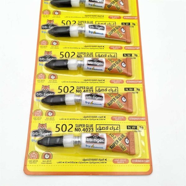 COLLA SUPER GLUE BB TIGER 3G 12P – Image 2