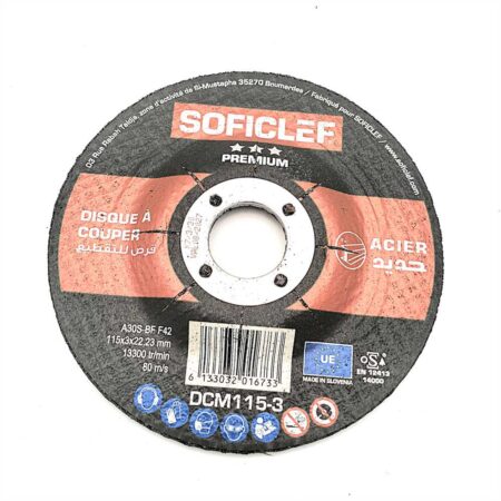 DISQUE METAL 115 SOFICLEF