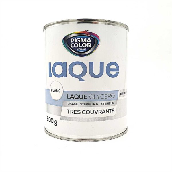 LAQUE PIGMA  BLANC 800G