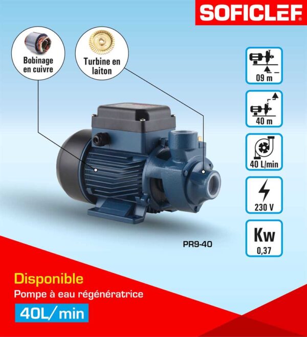 POMPE AEAU SOFICLEF PR9-40