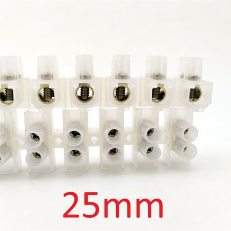 DOMINO 25 MM  TRANSPARENT