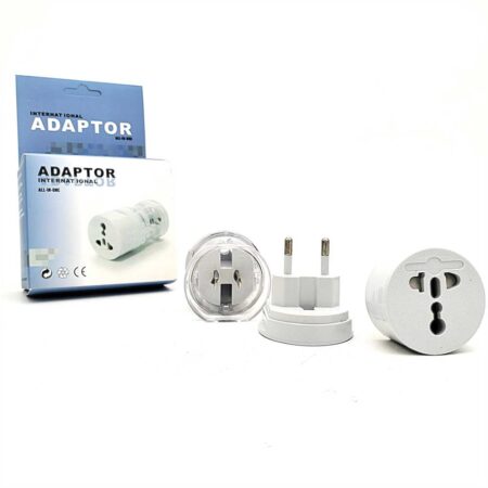 FICH VOLEUSE+2USB TRAVEL ADAPTOR