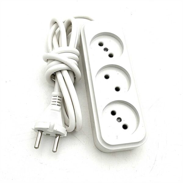 MULTIPRISES 3P 3M SON/BOTON FL BI – Image 2