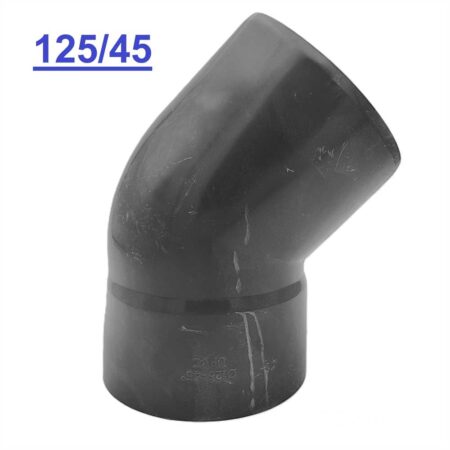 PVC COUDE 125/45° PN4 24P