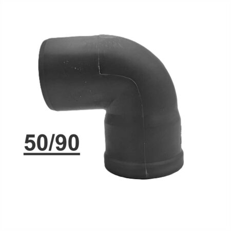 PVC COUDE 50/90 GRIS 1CH
