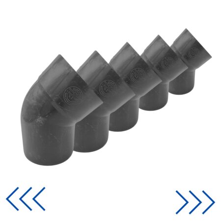 PVC COUDE 1CH 45°