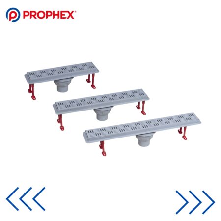 CANIVEAU DOUCHE PLAS DROIT PROPHEX