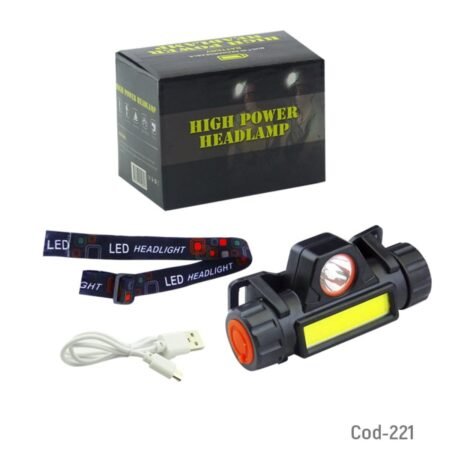 LAMP TORCHE LED A TETE NOIR S-227 HIGH
