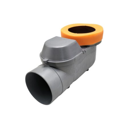 SIPHON WC DROIT ORANGE PM HALIM PLAST NEW