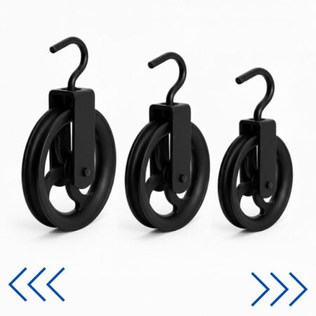 ROUE DE POULIE (BAKARA) NOIR