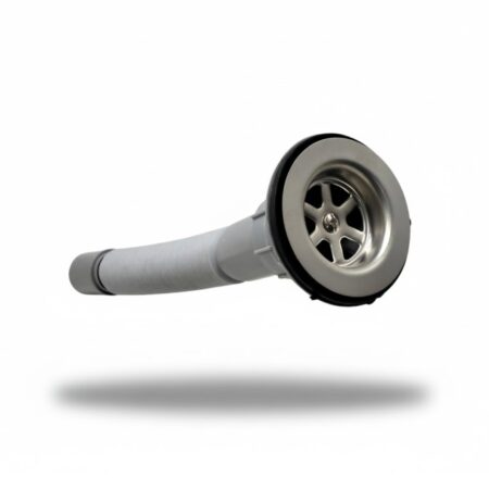 SIPHON ACORDEON CUISINE GRIS INOX WERQION