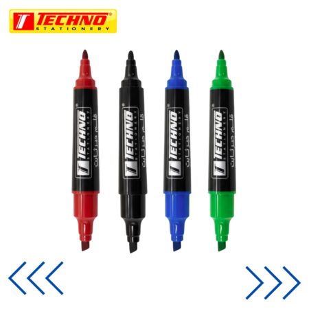 MARQUEUR PERMANENT TECHNO DOUBLE 12P