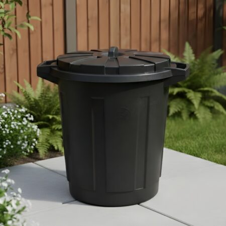 Photo00008384 POUBELLE PLAST NOIR 80L