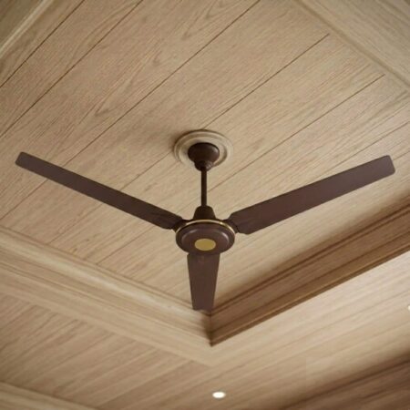 VENTILATEUR PLAFOND SHAUB LORENZ MARRON DM-31-S