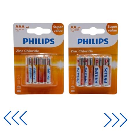 PIL BATTERY PHILIPS 4PCS
