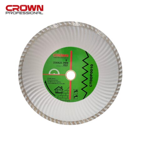 DISQUE DIAMANT 230 CROWN VERT 0010