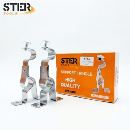 SUPPORT TRINGLE DOUBLE N°16 CHROME STER