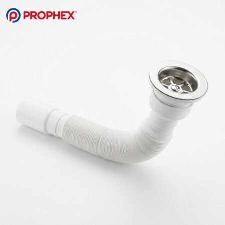 SIPHON ACORDEON LAVABO INOX PROPHEX PRO-5612