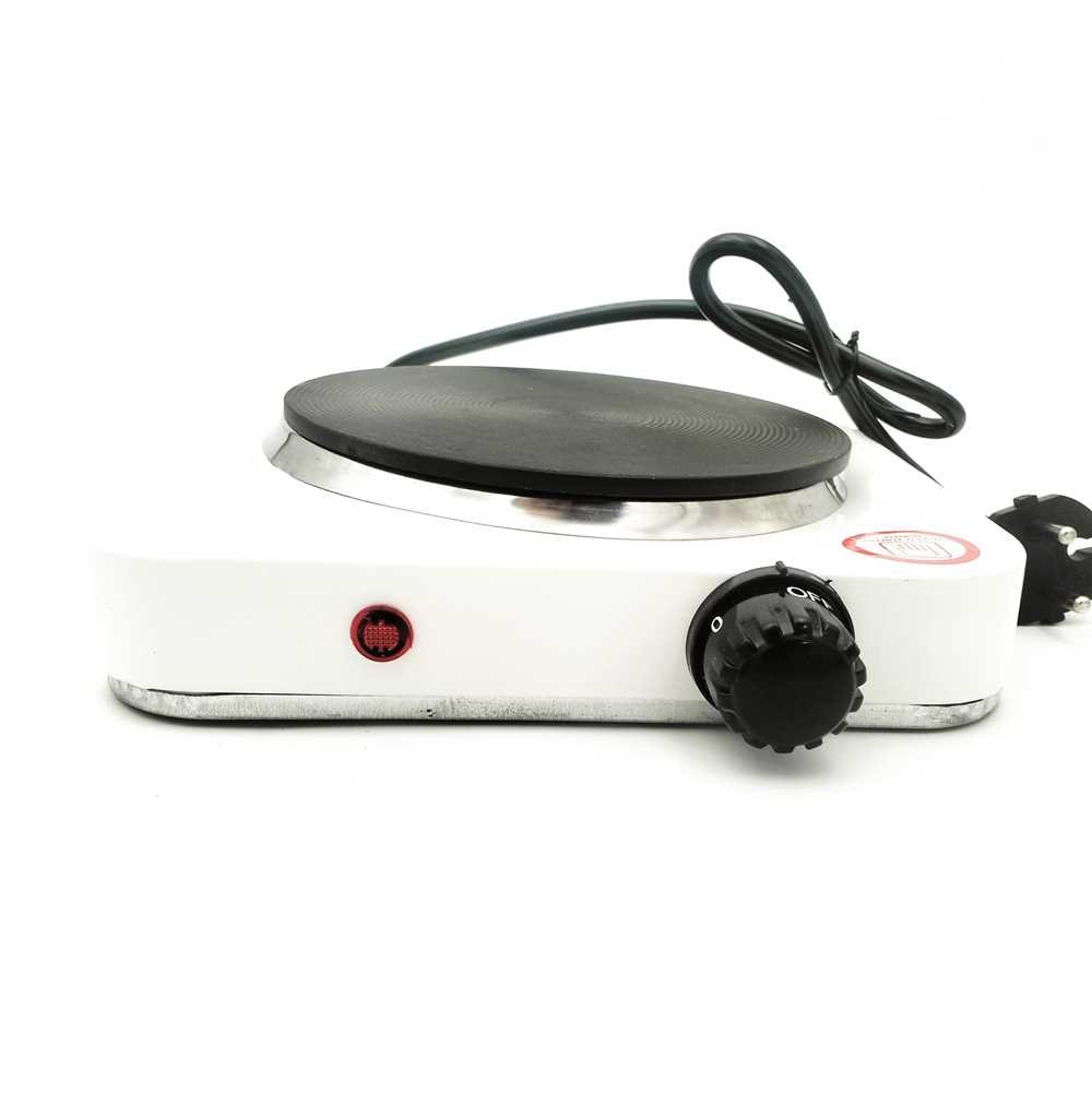 PLAQUE CHAUFFANTE 1000W HOT PLATE "HAJRA" - Image 3
