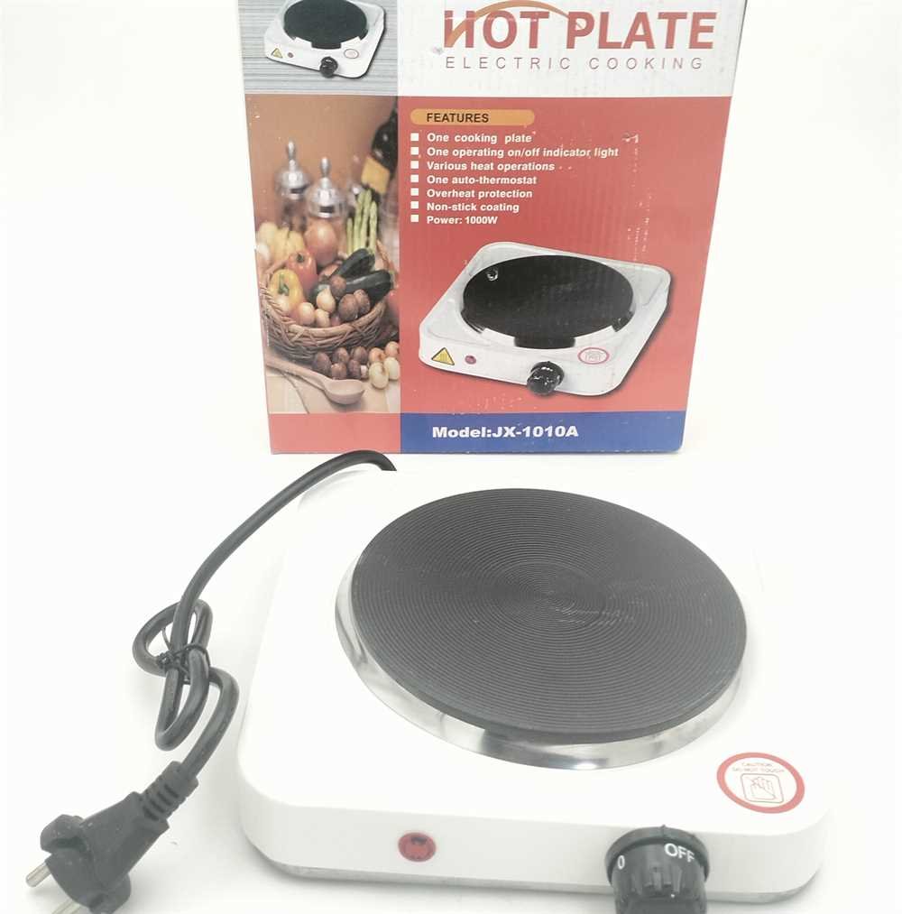 PLAQUE CHAUFFANTE 1000W HOT PLATE "HAJRA"