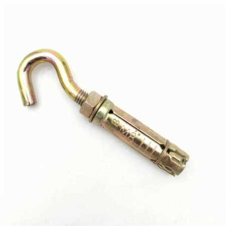 CHEVILLE METALIQUE DORE M10 PITON OVERT 30PCS
