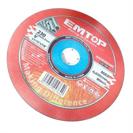 DISQUE INOX 230 EMTOP
