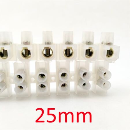 DOMINO 25 MM  TRANSPARENT